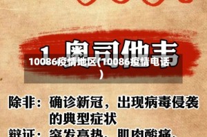10086疫情地区(10086疫情电话)