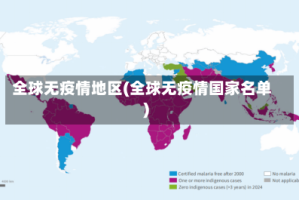 全球无疫情地区(全球无疫情国家名单)
