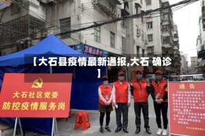 【大石县疫情最新通报,大石 确诊】