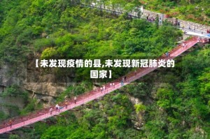 【未发现疫情的县,未发现新冠肺炎的国家】