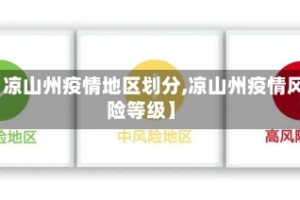 【凉山州疫情地区划分,凉山州疫情风险等级】