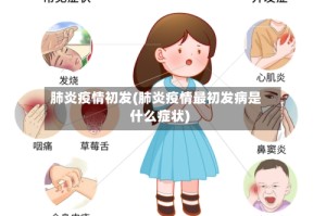 肺炎疫情初发(肺炎疫情最初发病是什么症状)