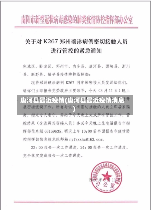 唐河县最近疫情(唐河县最近疫情消息)-第2张图片